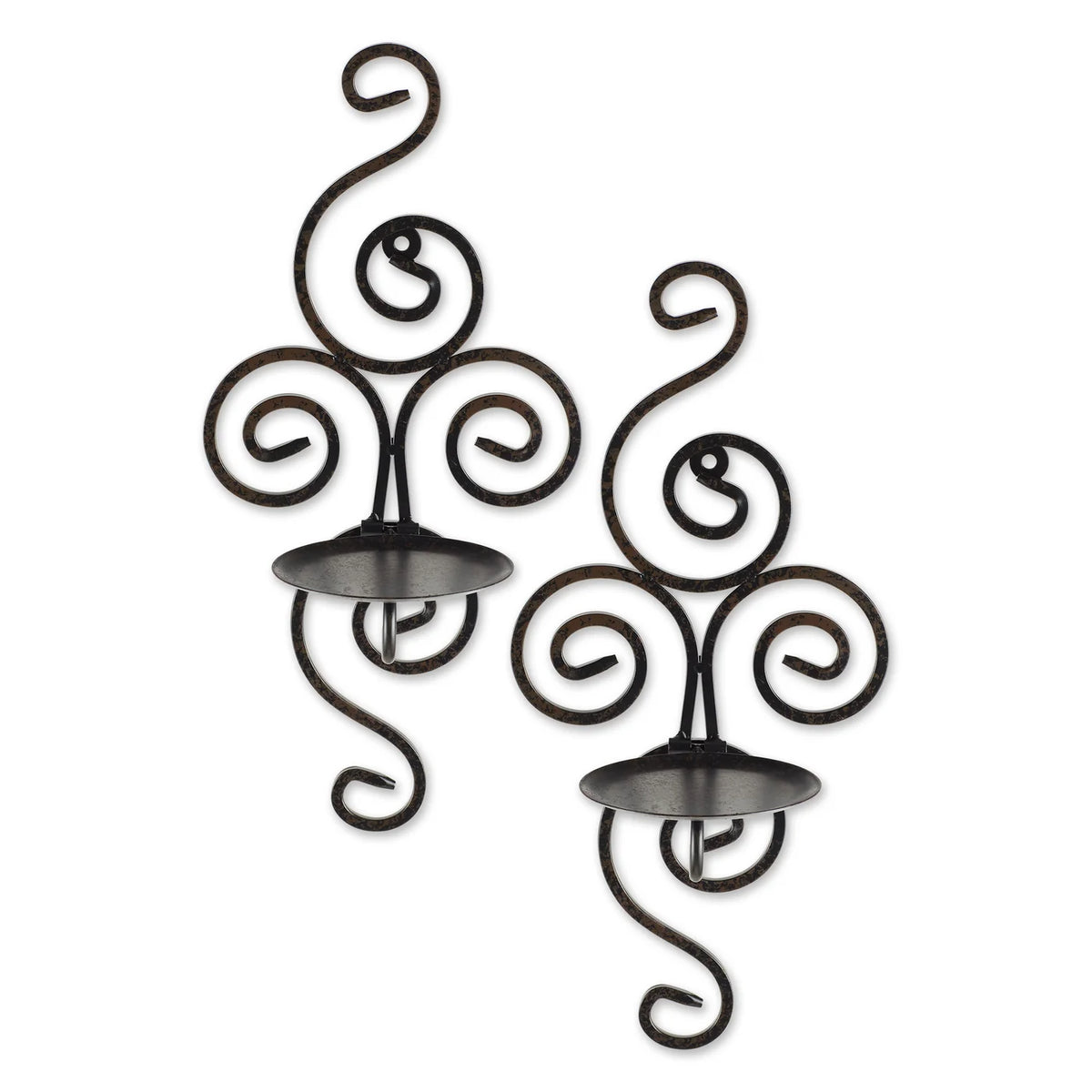 Scrollwork Candle Sconce