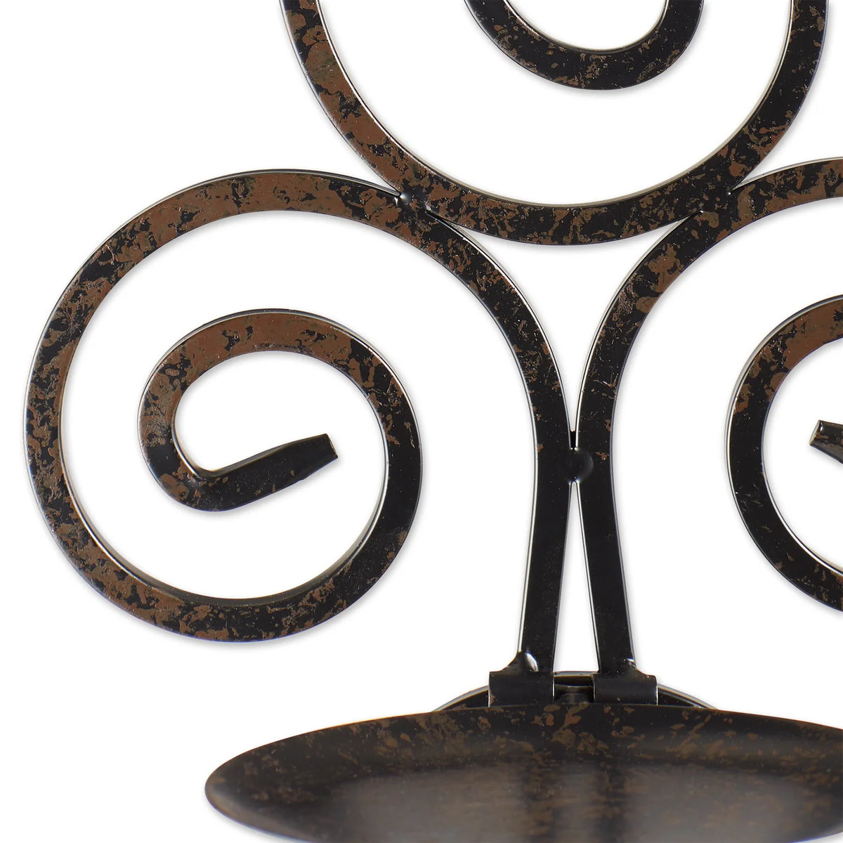 Scrollwork Candle Sconce