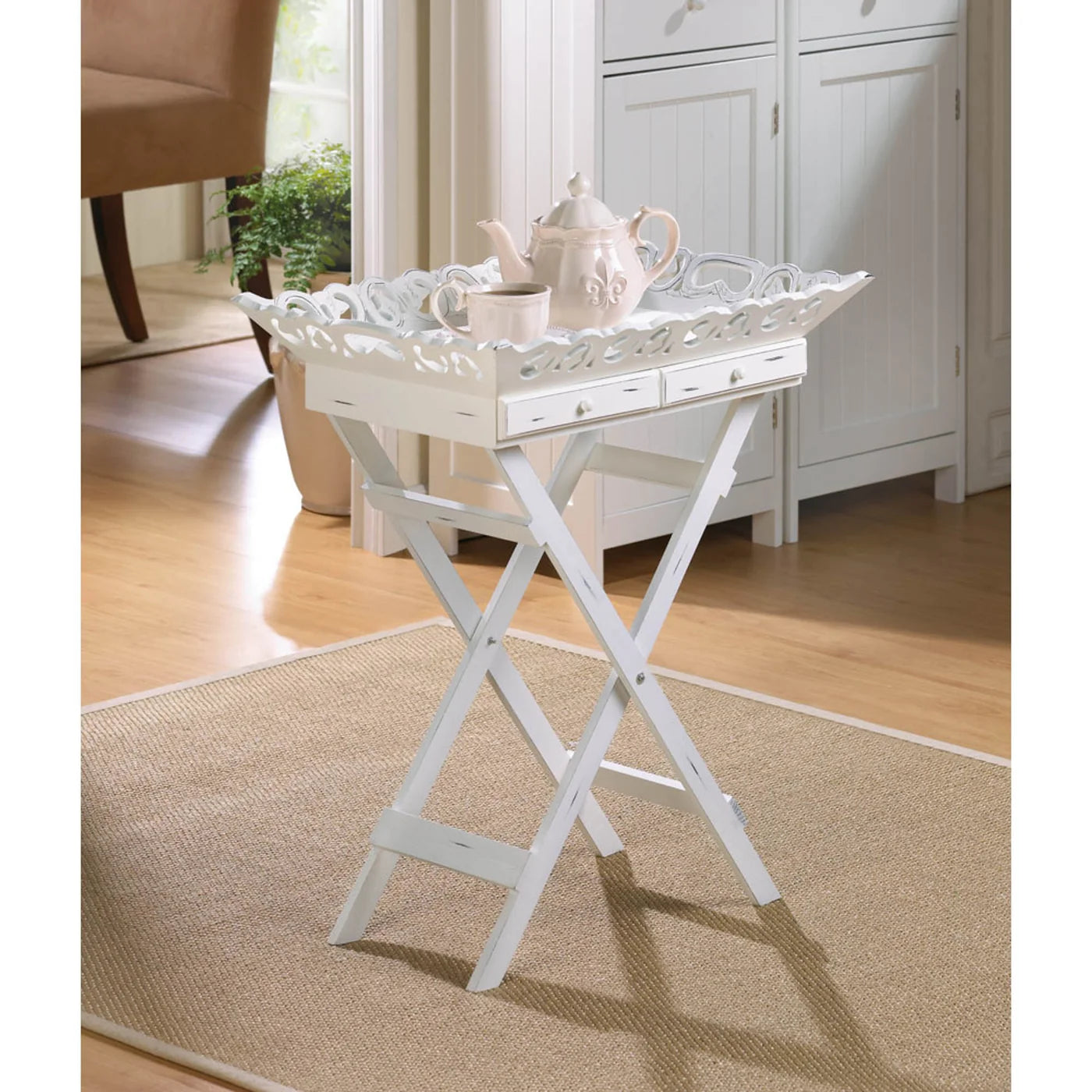 Elegant Serving Tray Stand