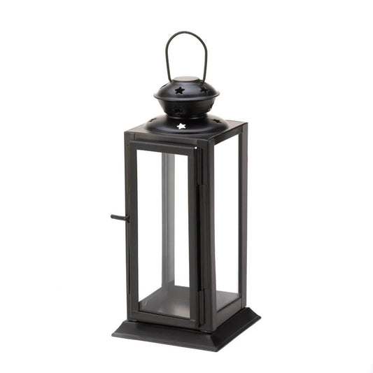 STARLIGHT BLACK CANDLE LANTERN