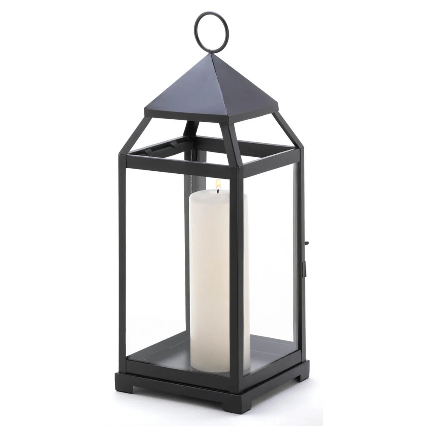 LARGE CONTEMPORARY CANDLE LANTERN