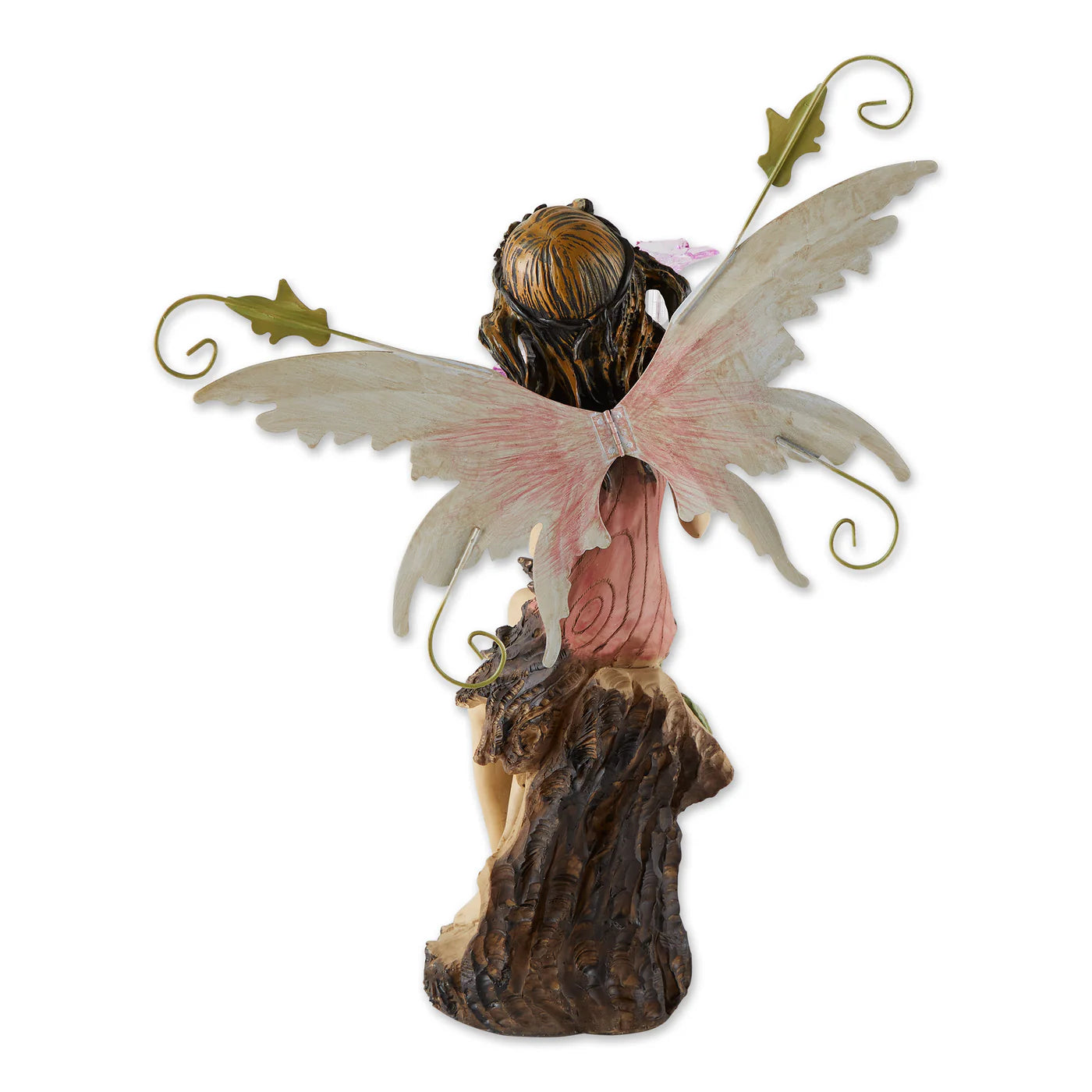 PEONY FAIRY SOLAR STATUE