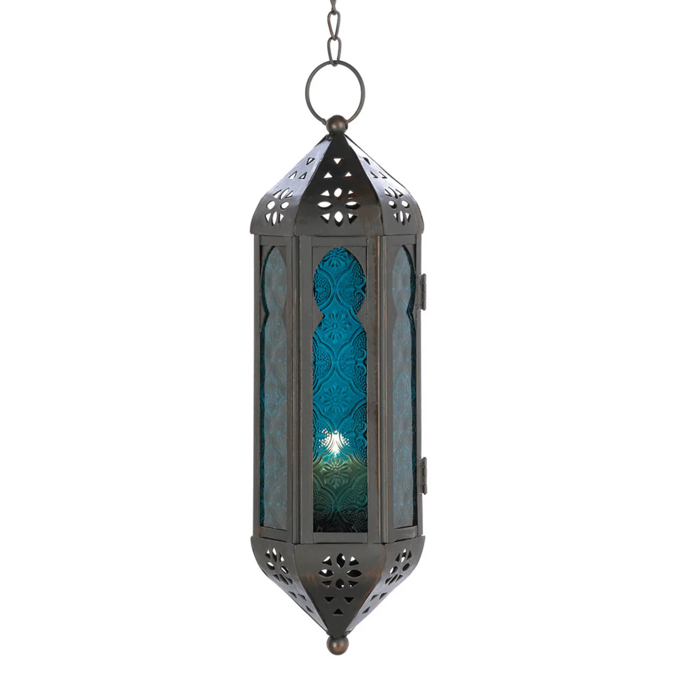 OCEAN BLUE SERENITY HANGING LAMP