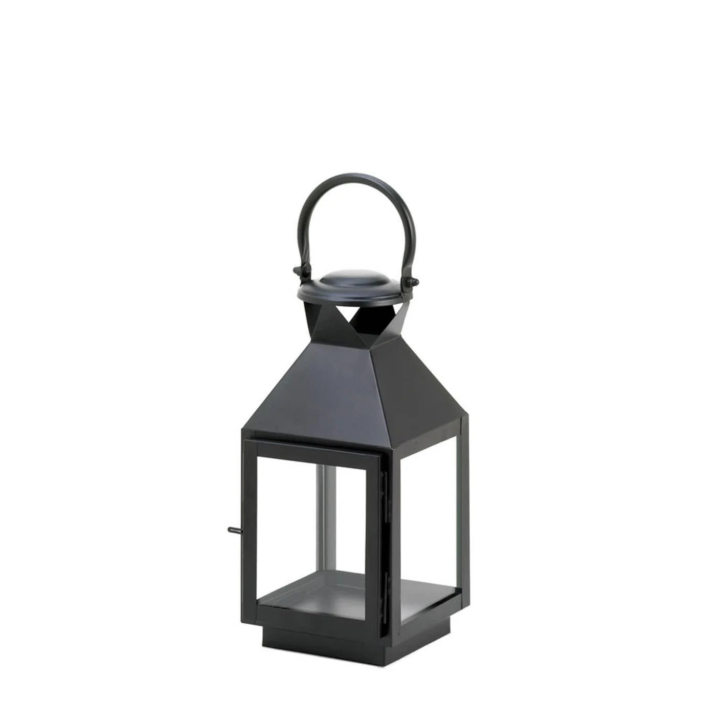 BLACK REVERE MEDIUM CANDLE LANTERN