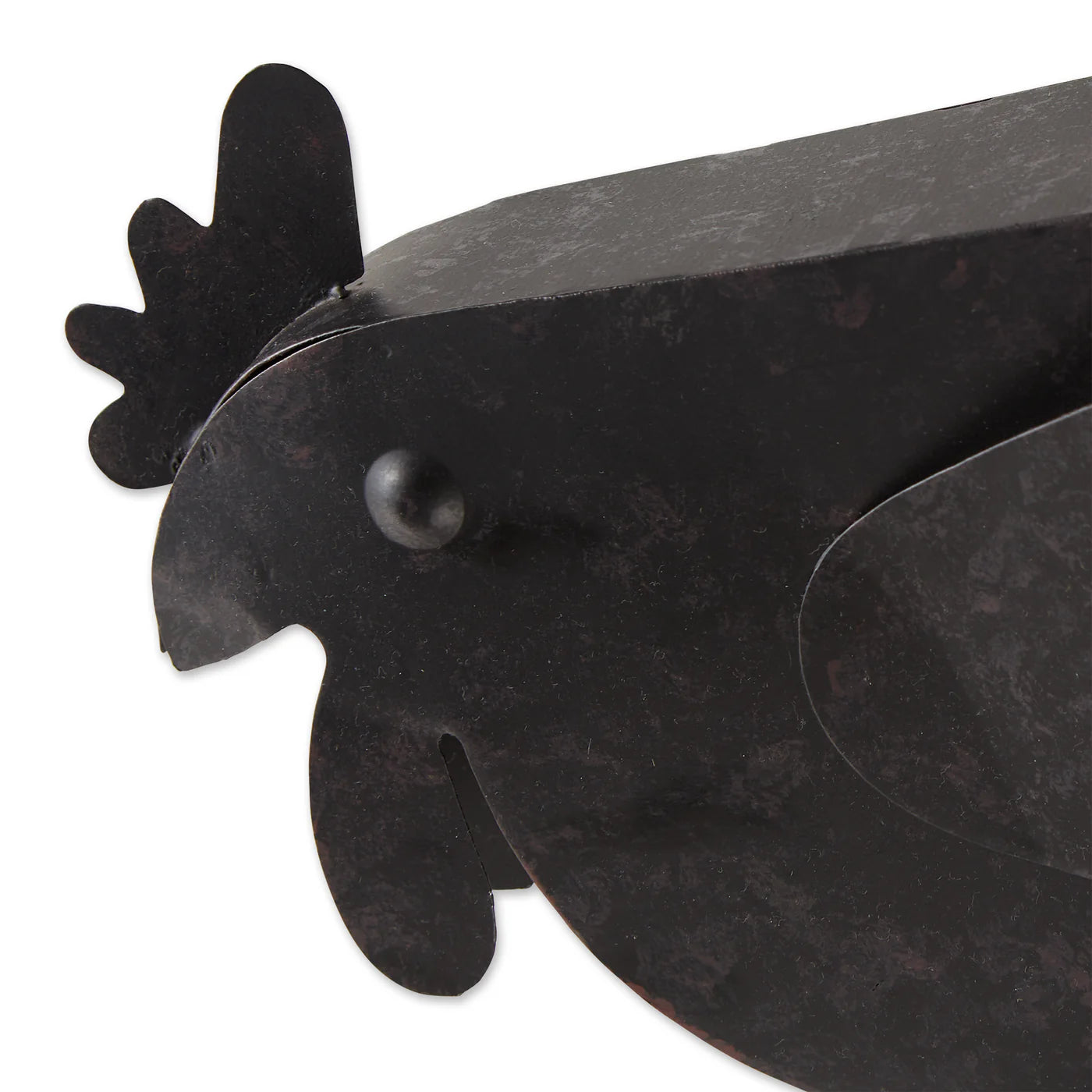 HEN WITH CHICKS SCULPTURE