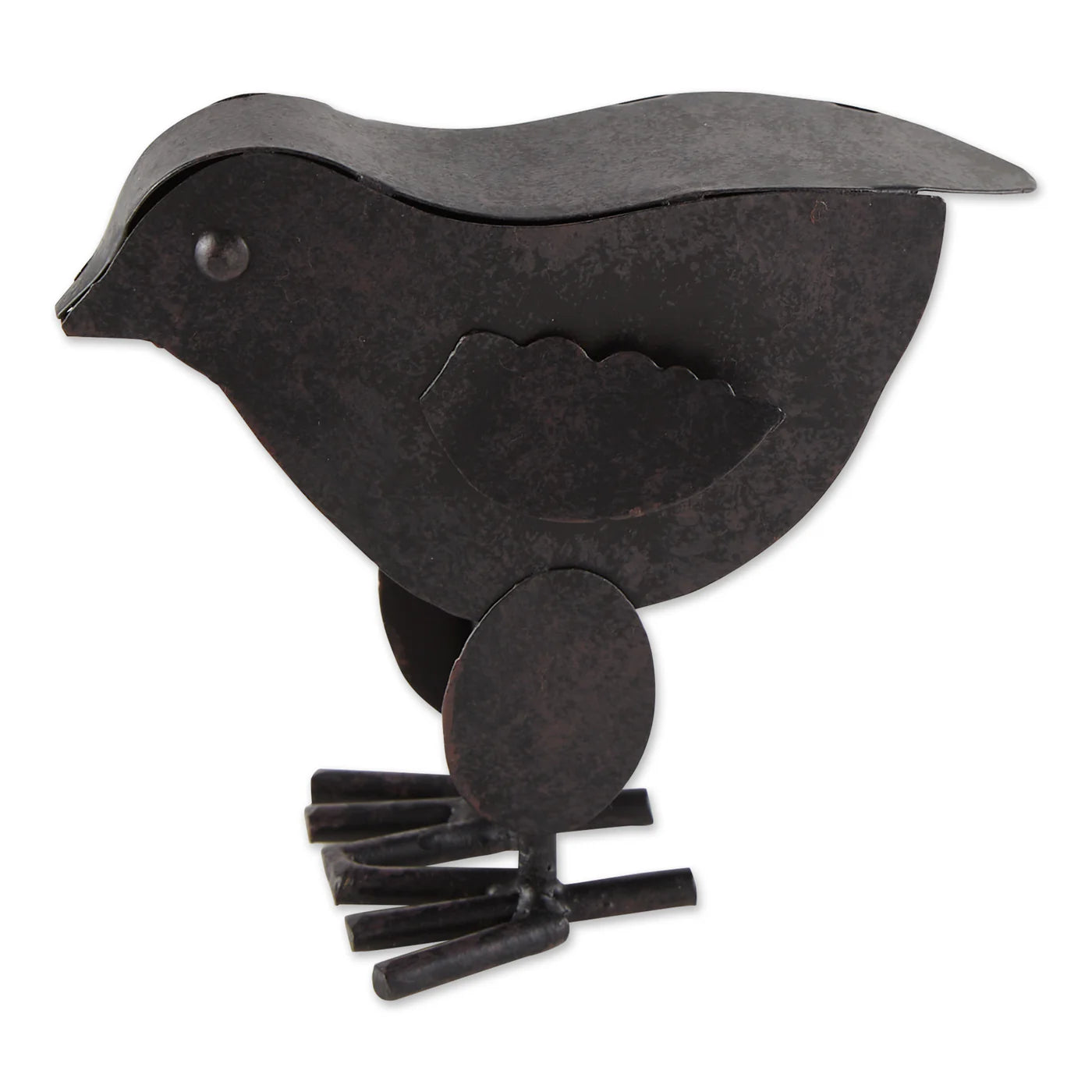 HEN WITH CHICKS SCULPTURE