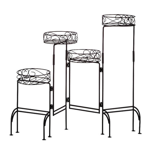 FOUR-TIER PLANT STAND SCREEN