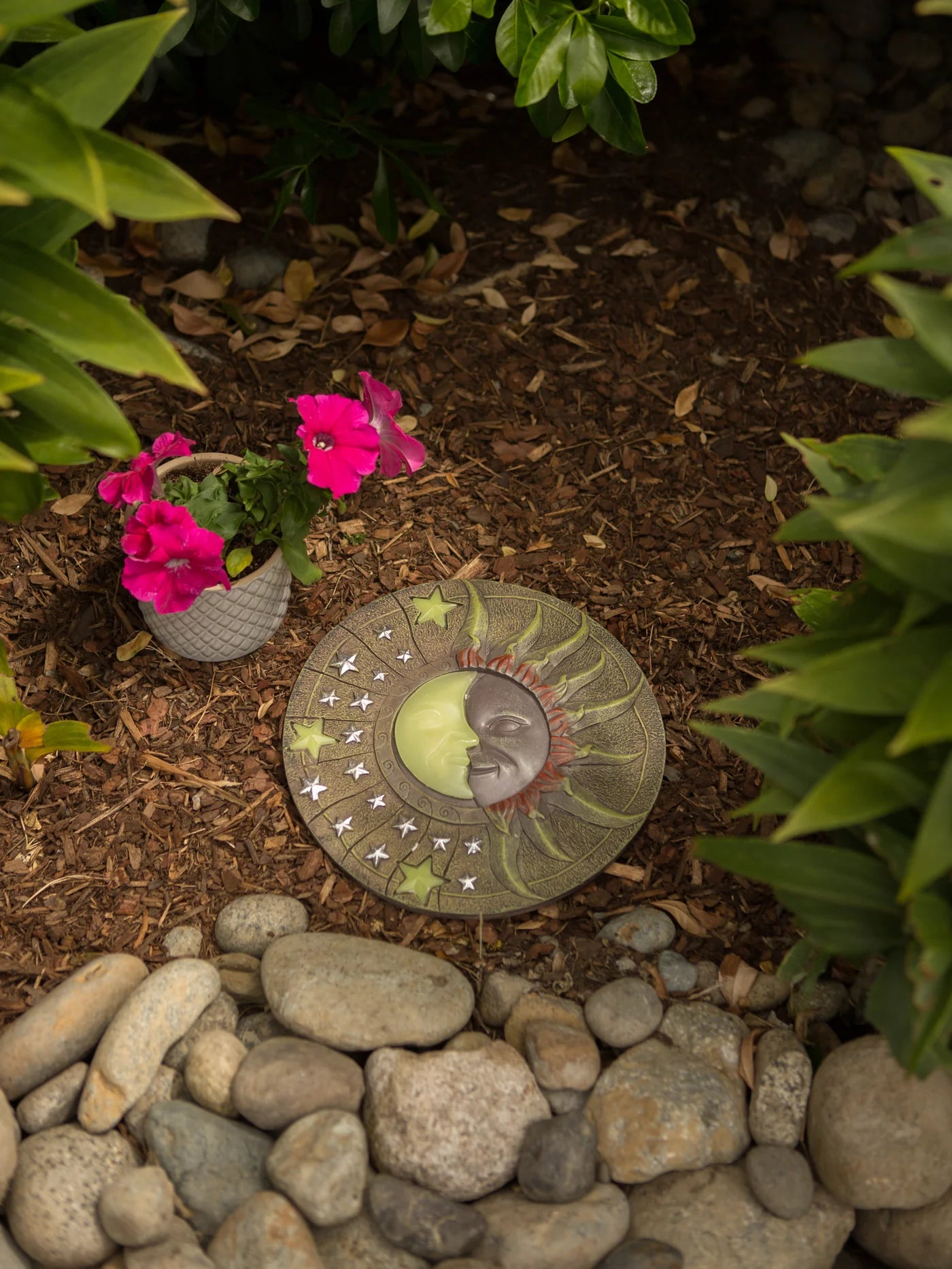 CELESTIAL GLOW-IN-DARK STEPPINGSTONE
