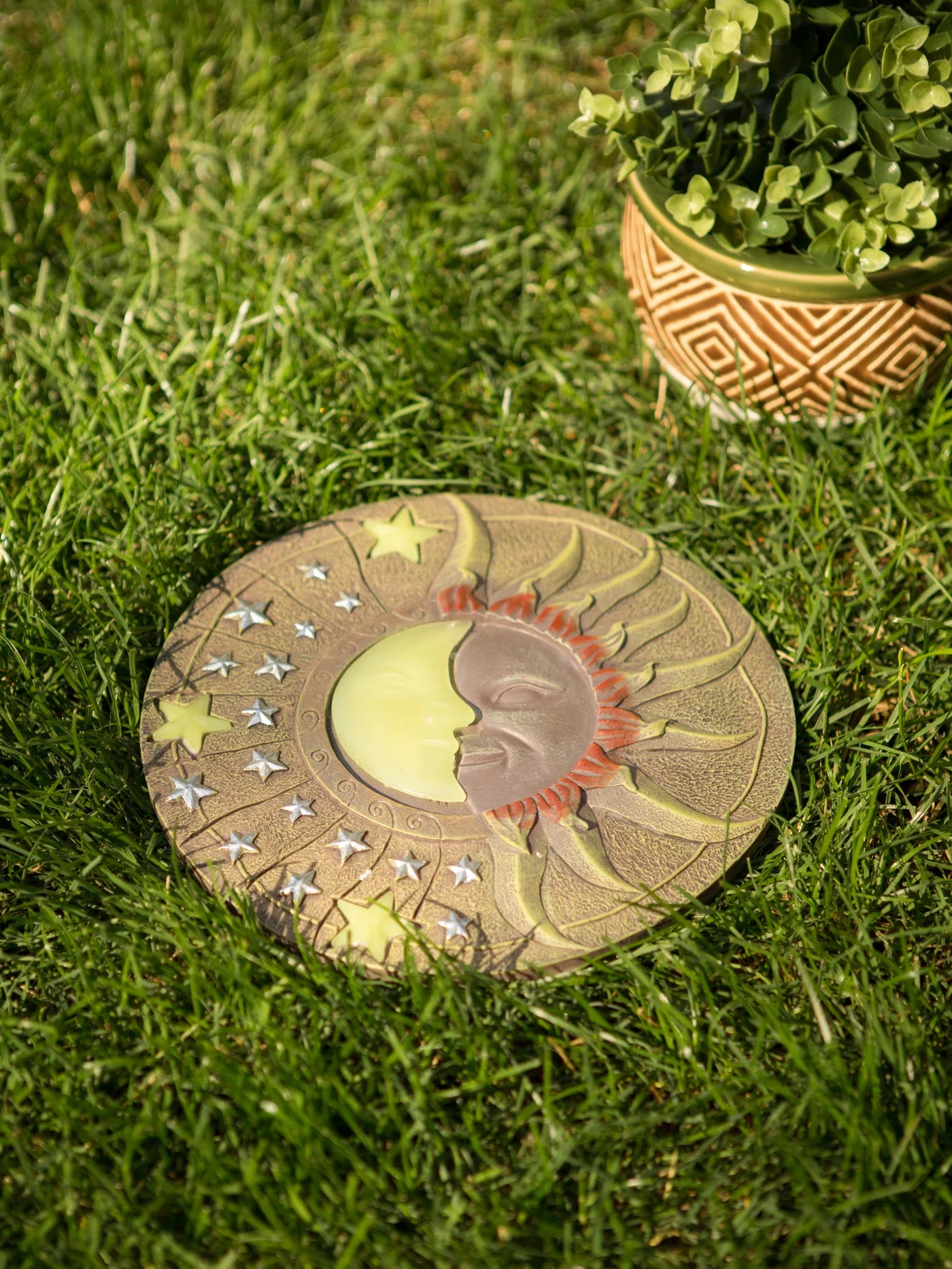 CELESTIAL GLOW-IN-DARK STEPPINGSTONE