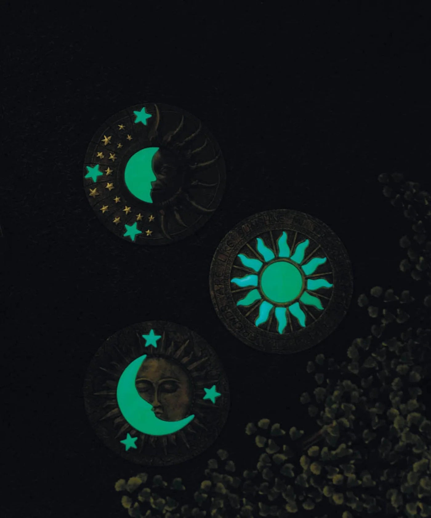 CELESTIAL GLOW-IN-DARK STEPPINGSTONE