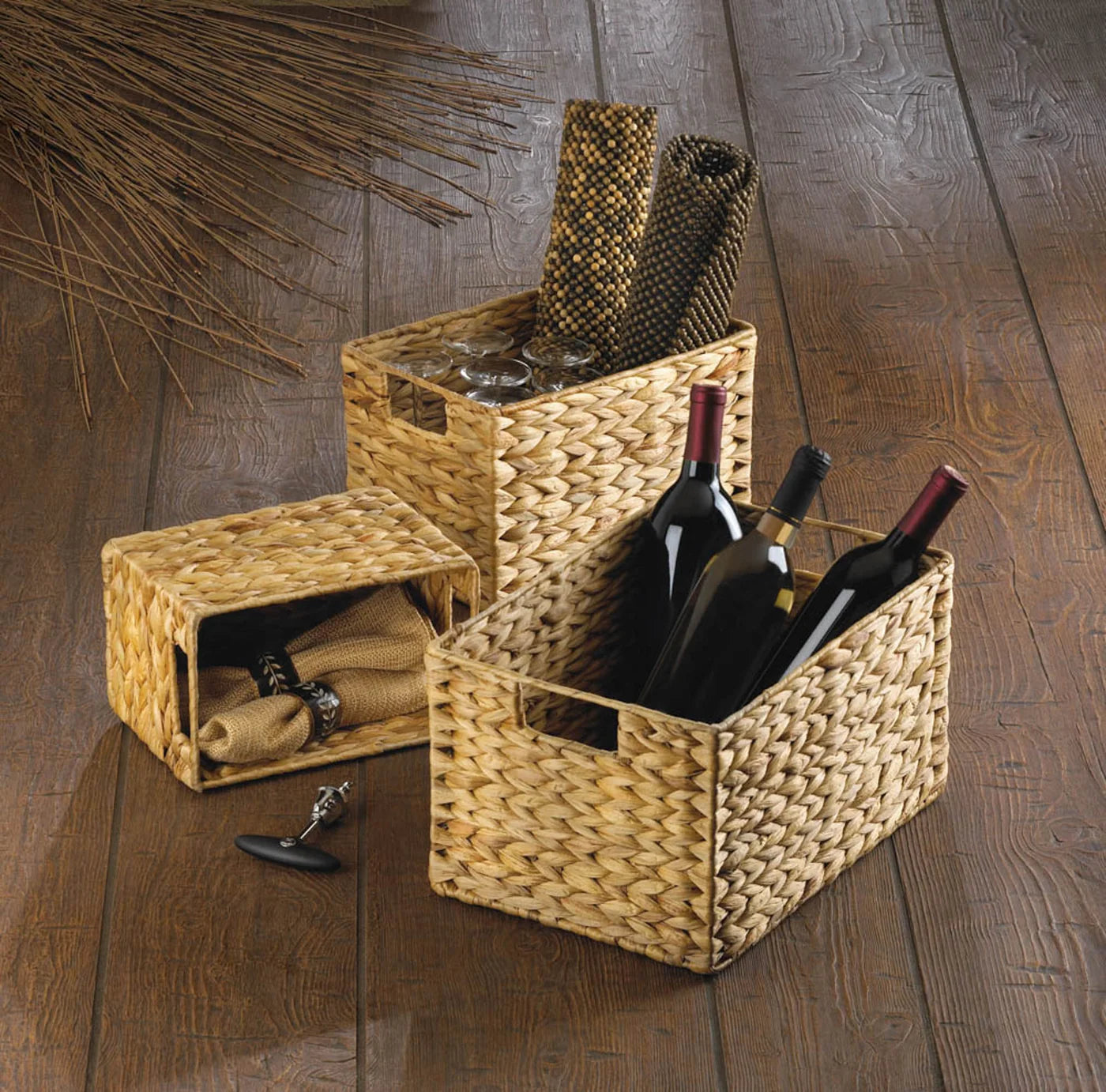 3pc- Rectangular Nesting Baskets