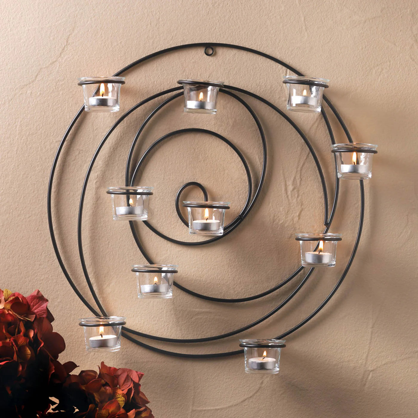 HYPNOTIC CANDLE WALL SCONCE