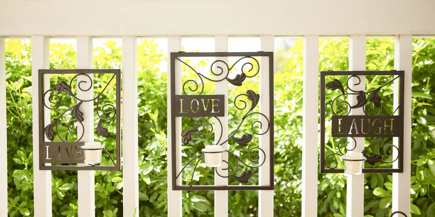 Live Love Laugh Wall Decor