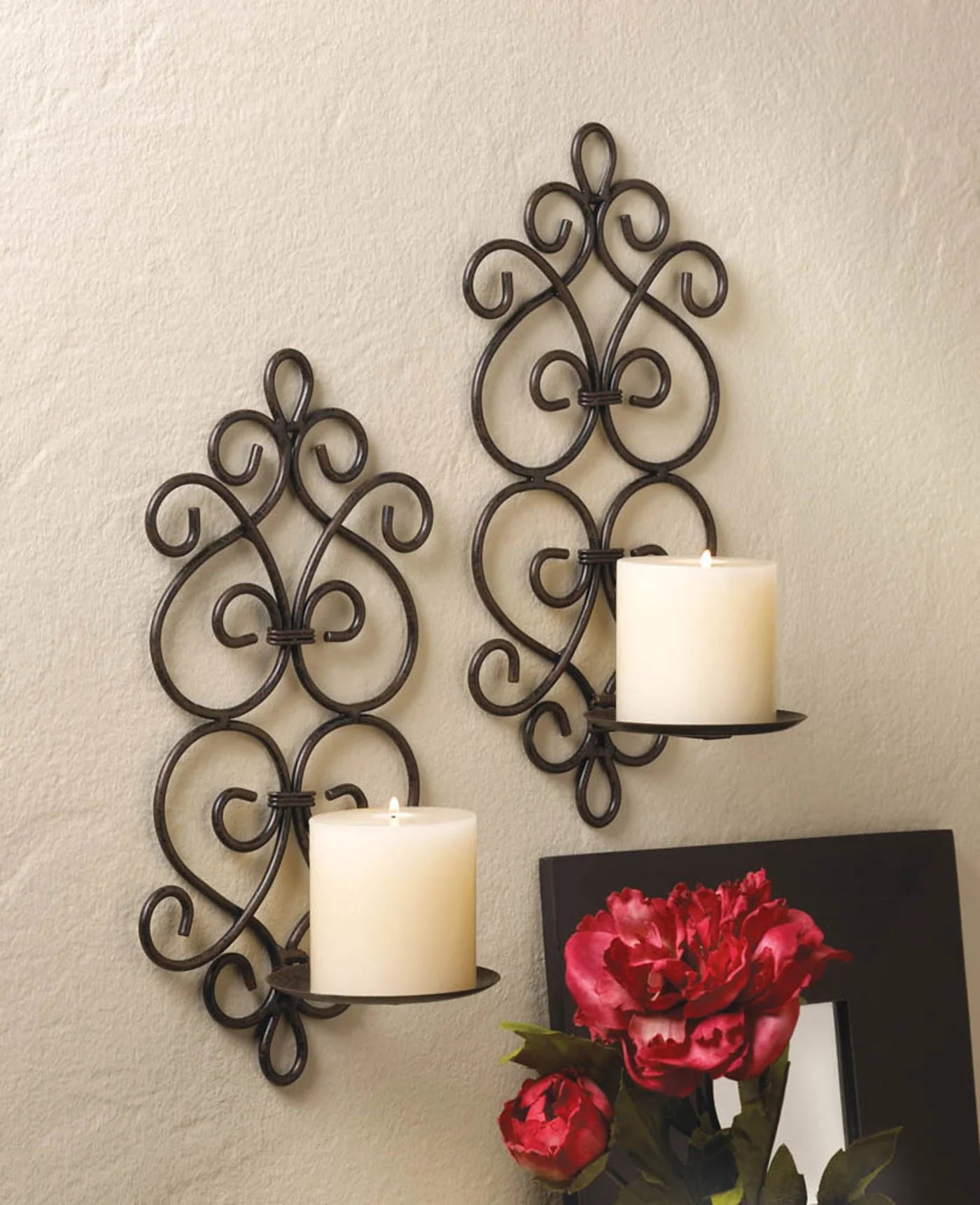 SCROLLWORK WALL SCONCES
