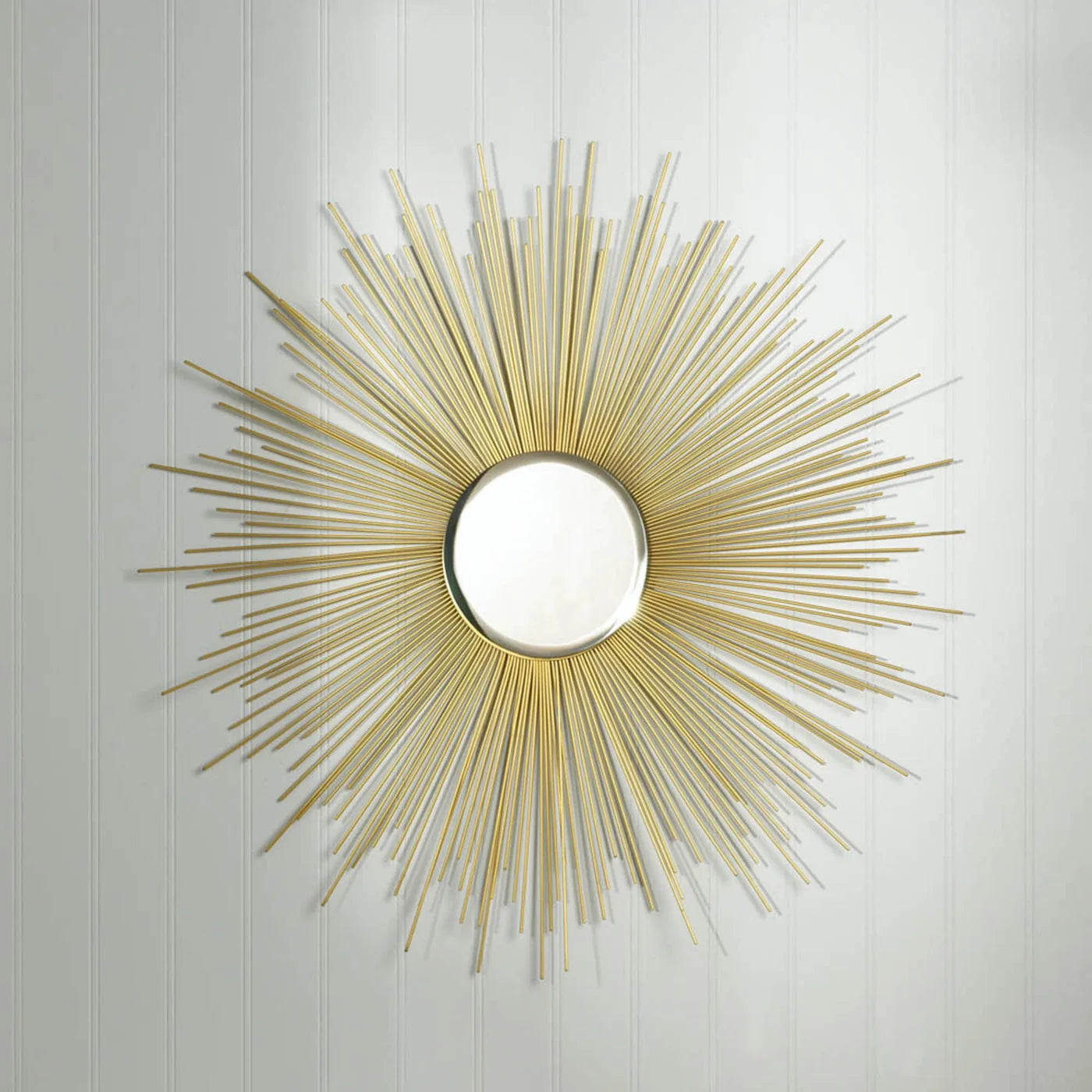 Golden Rays Wall Mirror