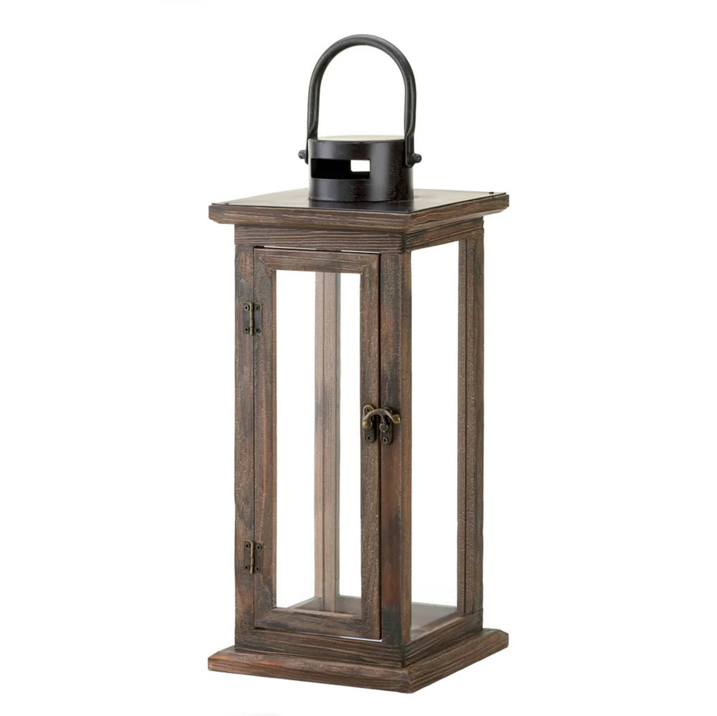 LODGE WOODEN LANTERN
