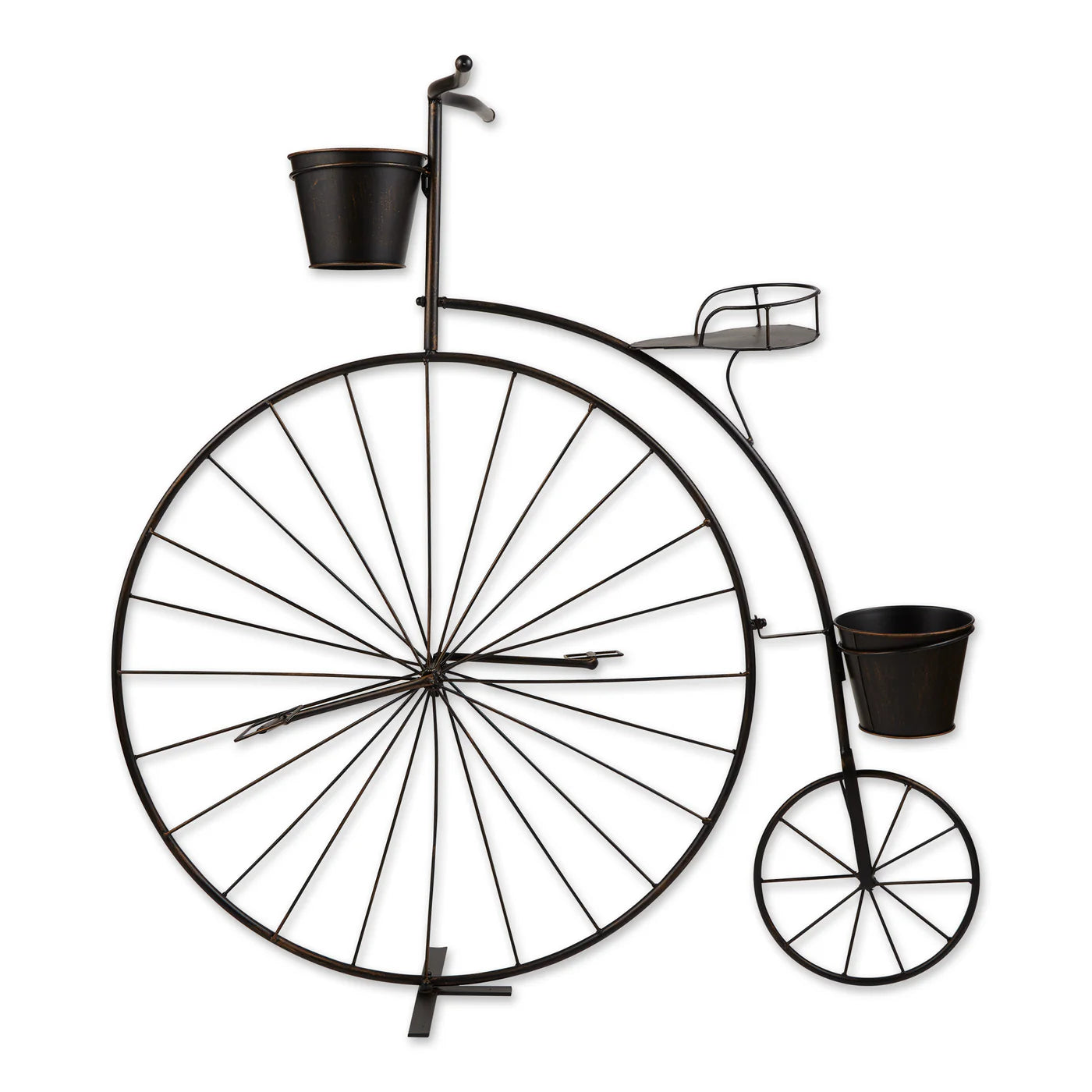 OLD-FASHIONED BICYCLE PLANT STAND