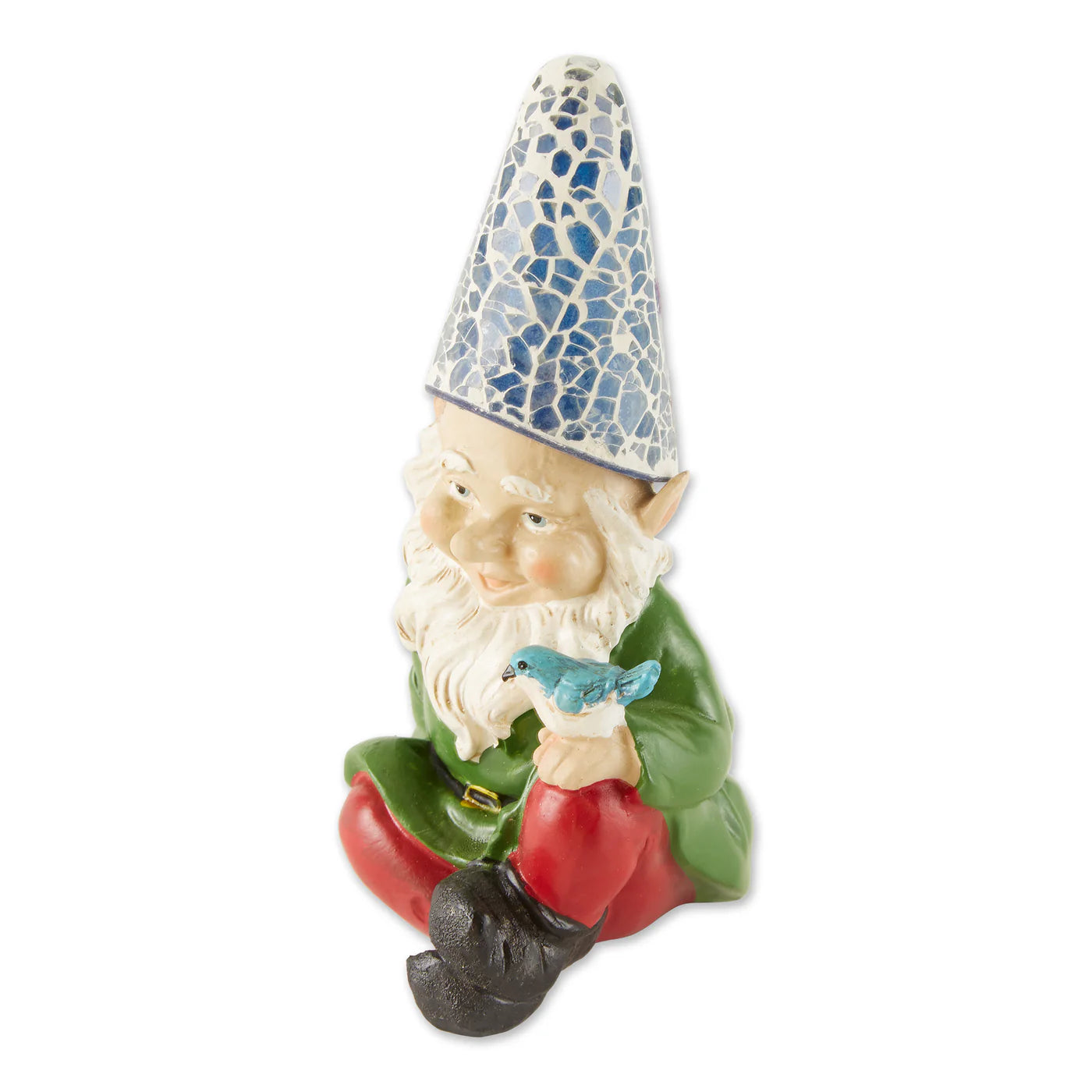 CHEERY GNOME SOLAR STATUE