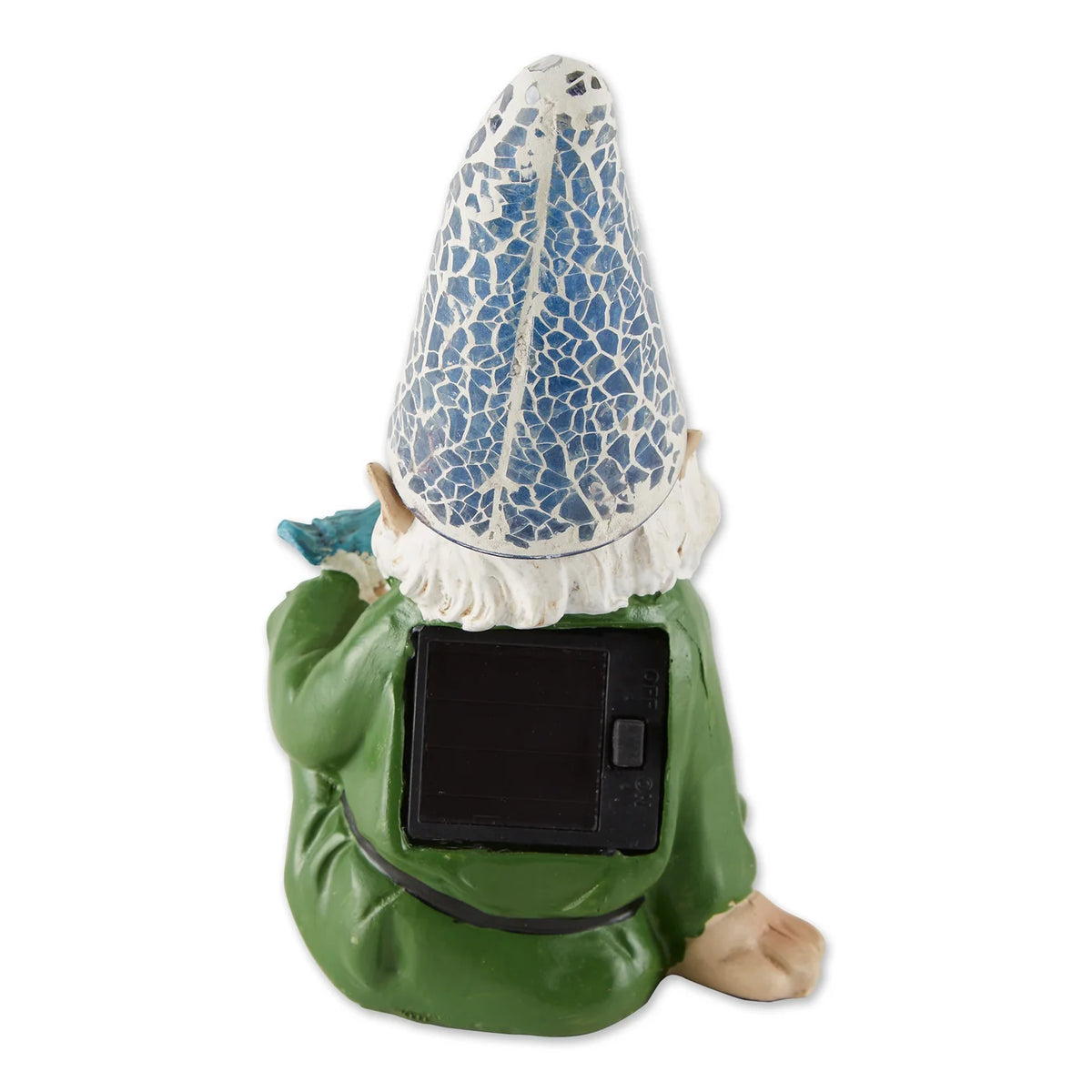 Cheery Gnome Solar Statue