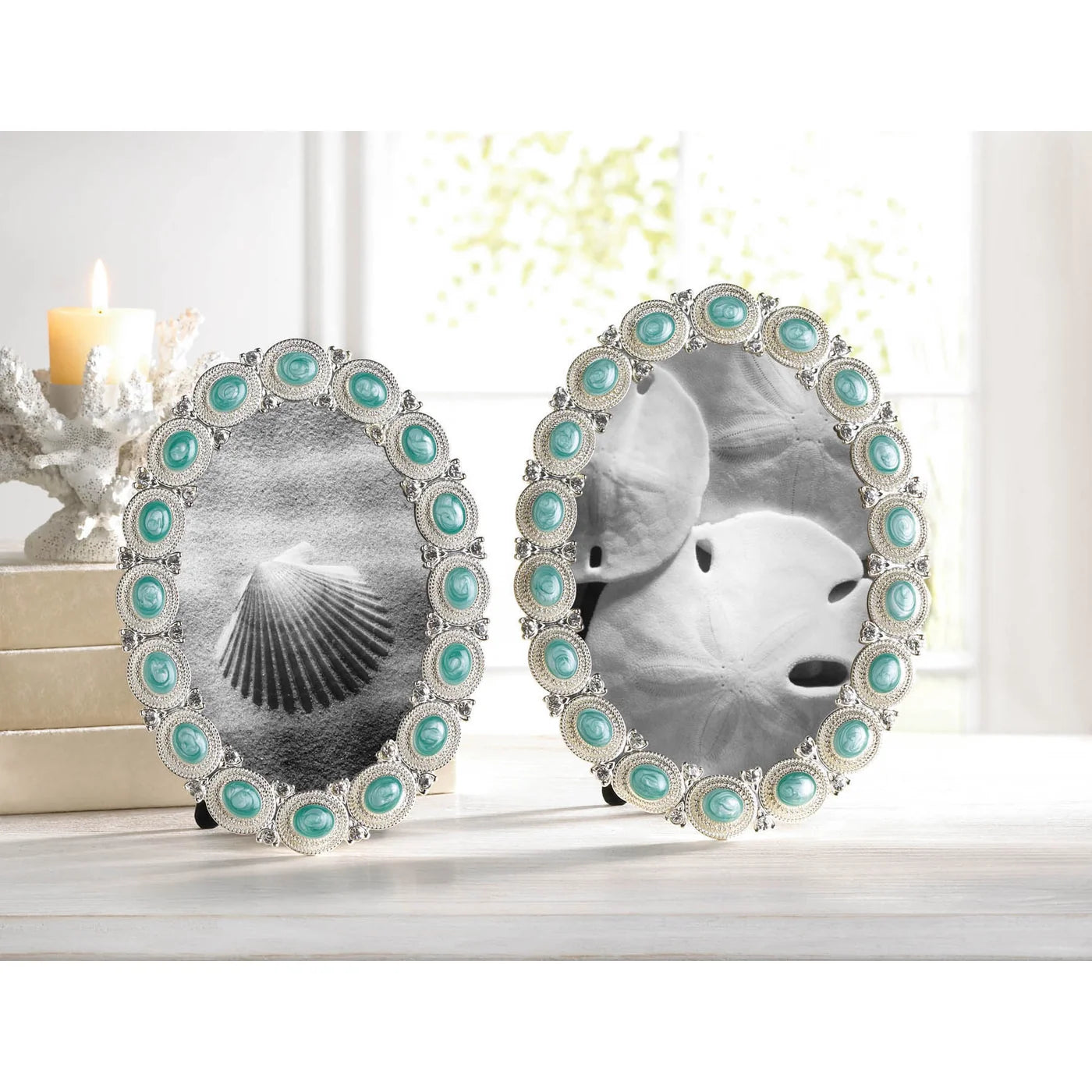 Sea Cabochon Photo Frame 4x6