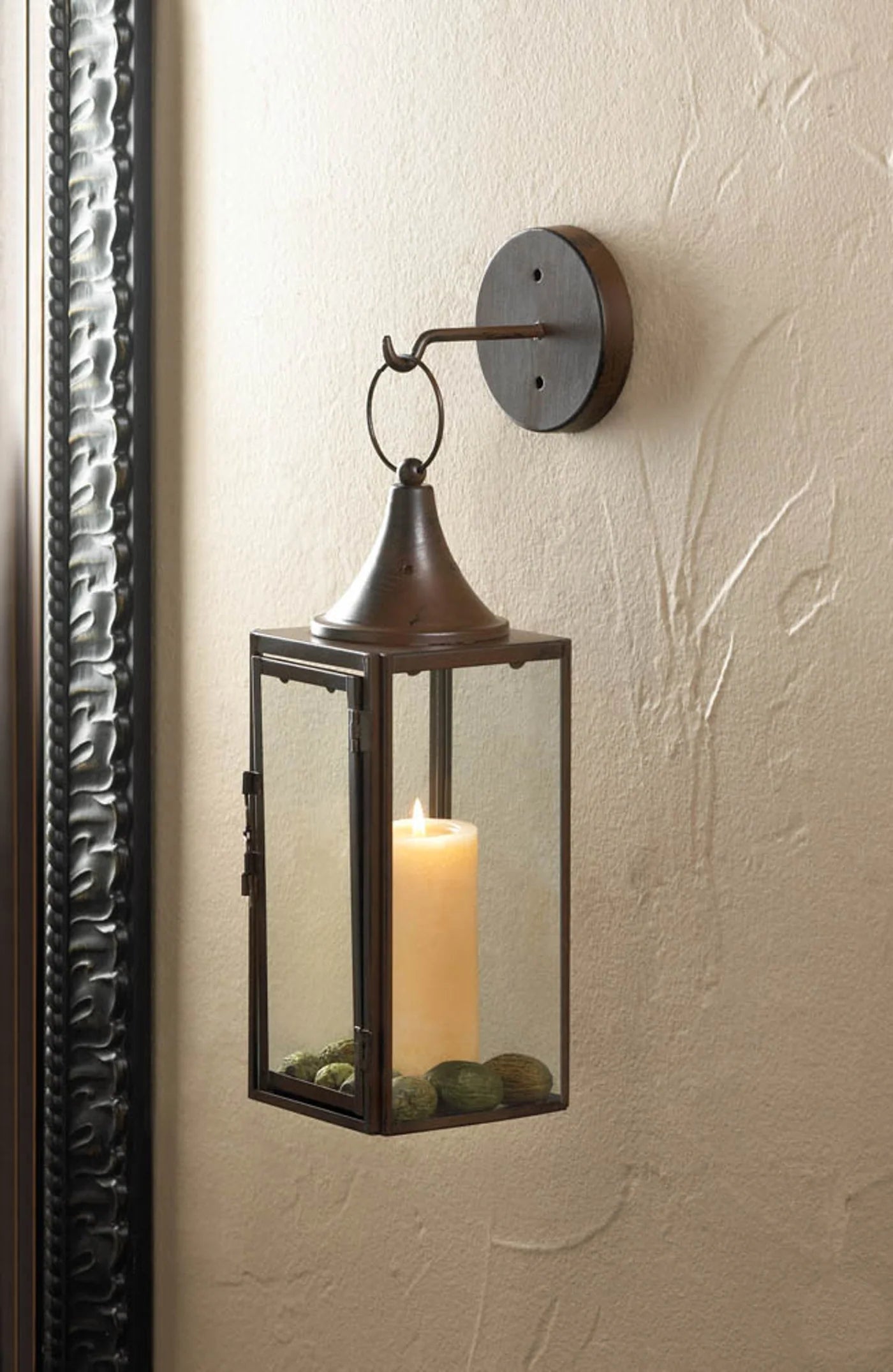 GATEHOUSE HANGING CANDLE LANTERN