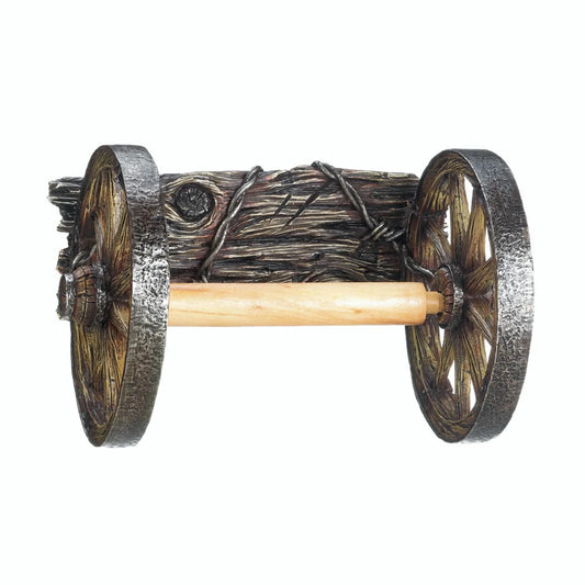 Wagon Wheel Toilet Paper  Holder