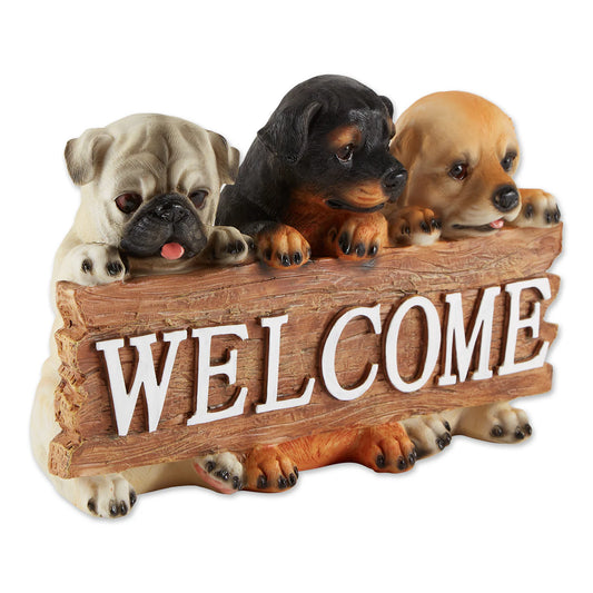 PUPPY WELCOME SIGN