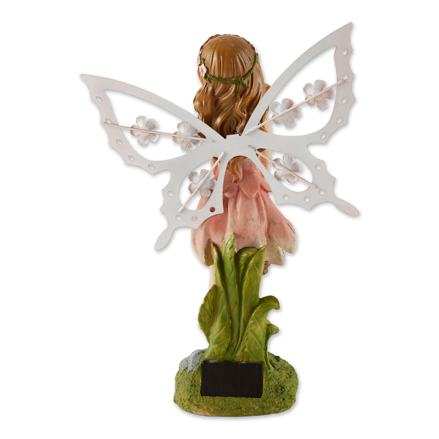 SOLAR PINK FAIRY GARDEN FIGURINE