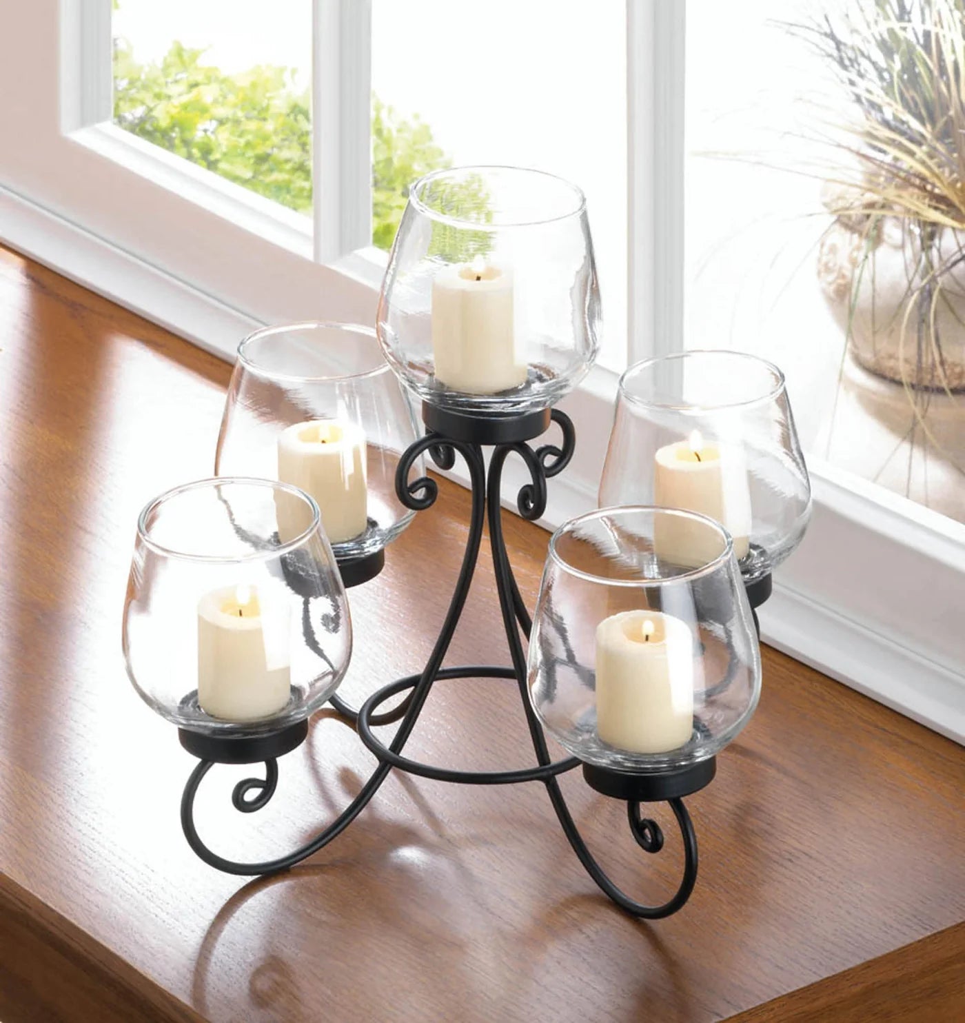 ENLIGHTENED CANDLE CENTERPIECE