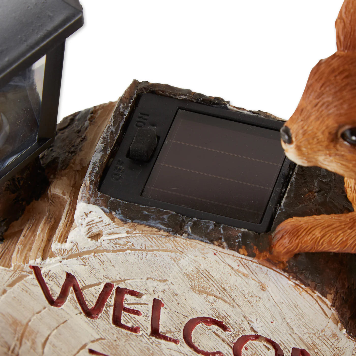 SOLAR WELCOME TO OUR GARDEN SQUIRRELS