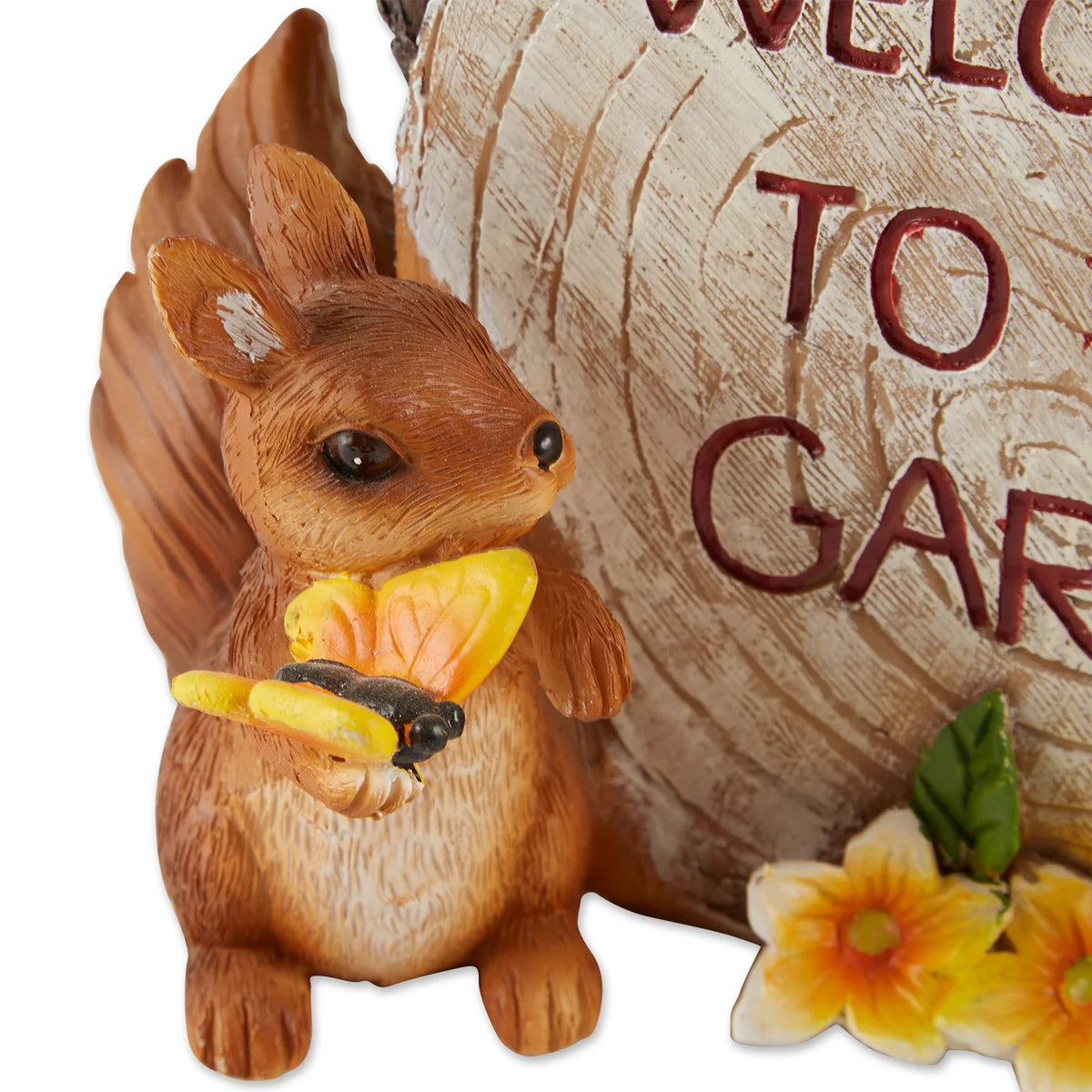 Solar Welcome to Our Garden Squirrels