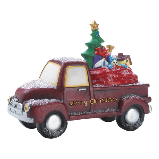 LIGHT-UP TOY DELIVERY TRUCK