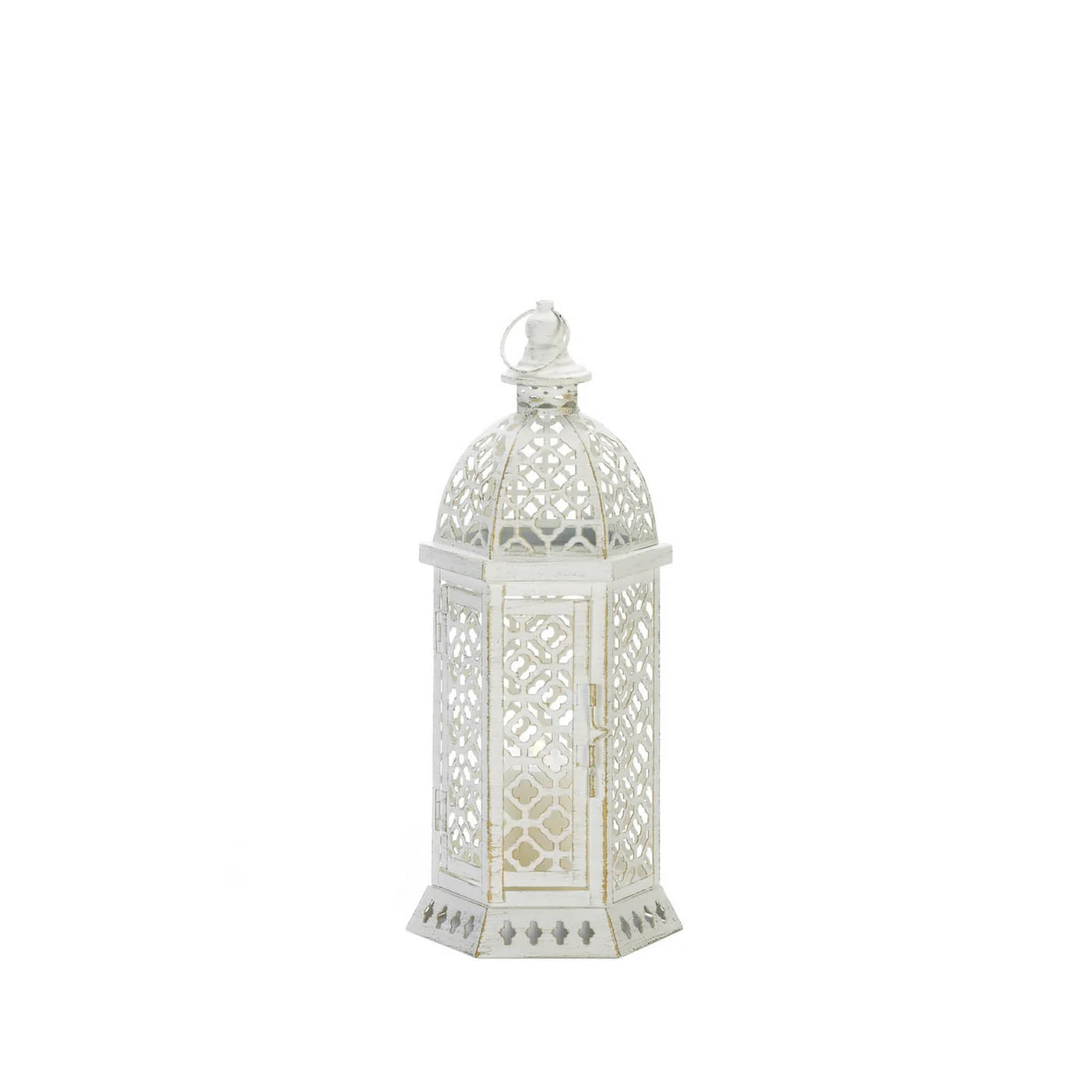 CUTWORK HEXAGON LANTERN