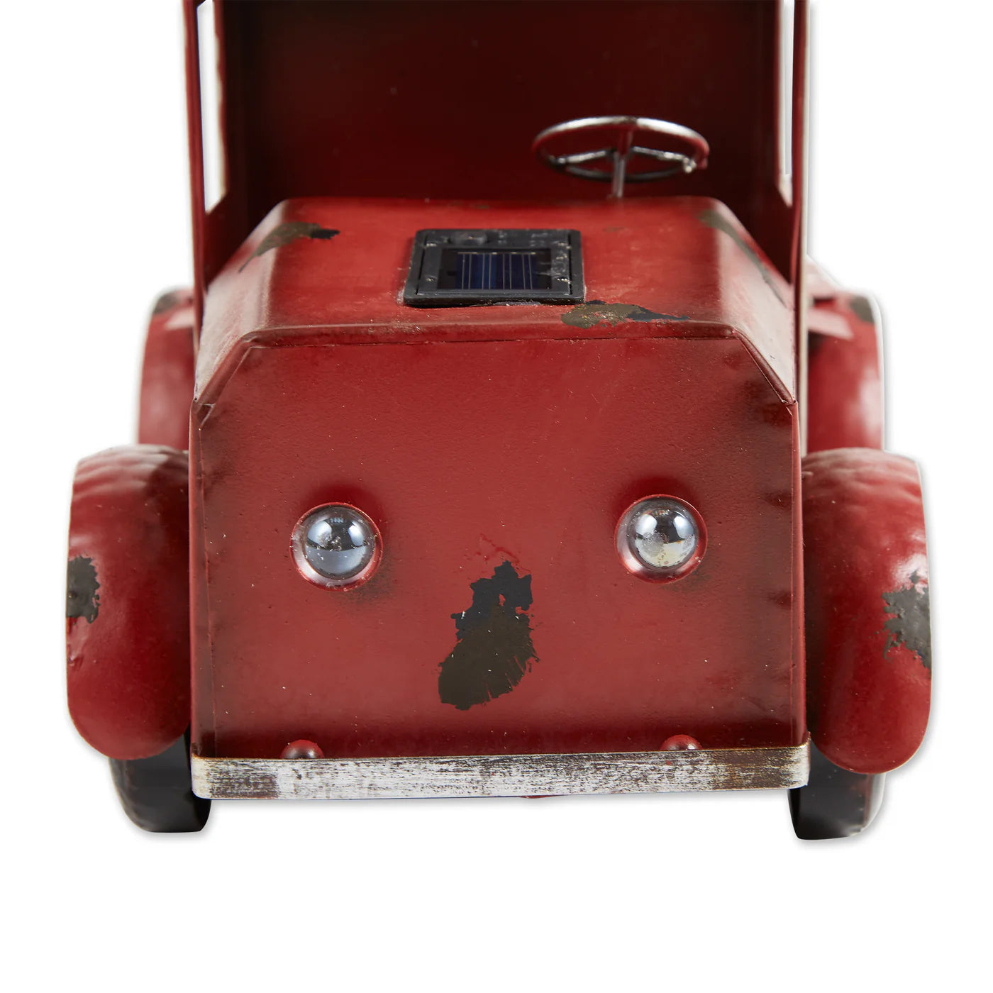 RED TRUCK SOLAR LIGHT PLANTER