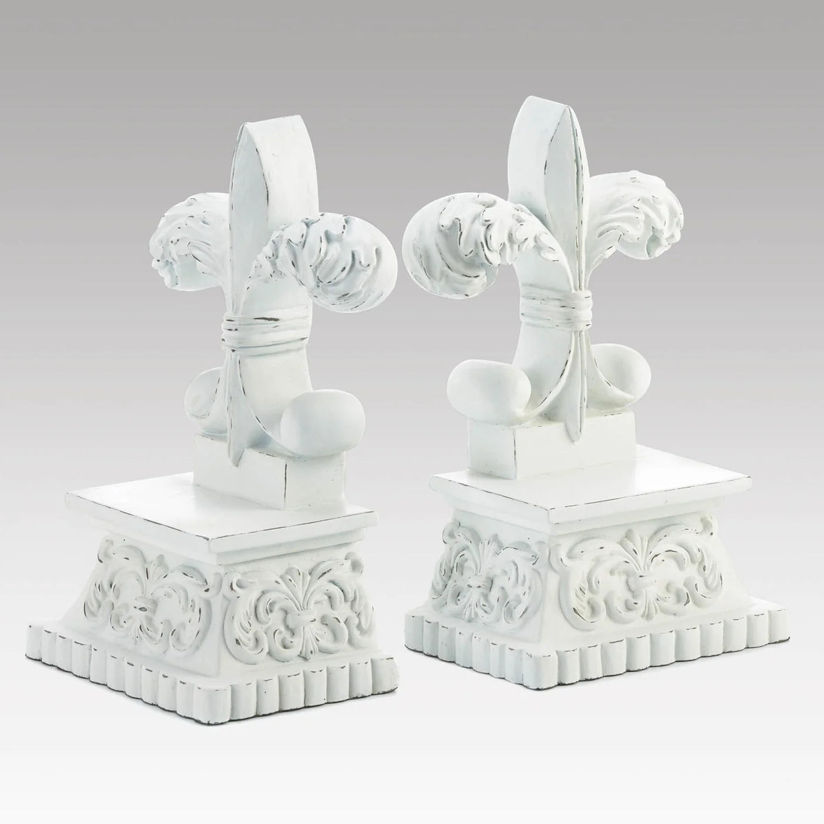 Fleur De Lis Bookends