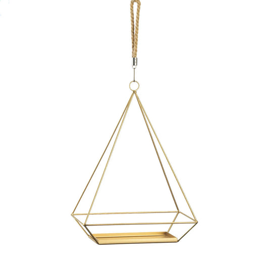 HANGING PLANT HOLDER WITH RECTANGLE BASE