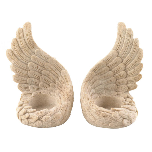 ANGEL WINGS TEALIGHT SET