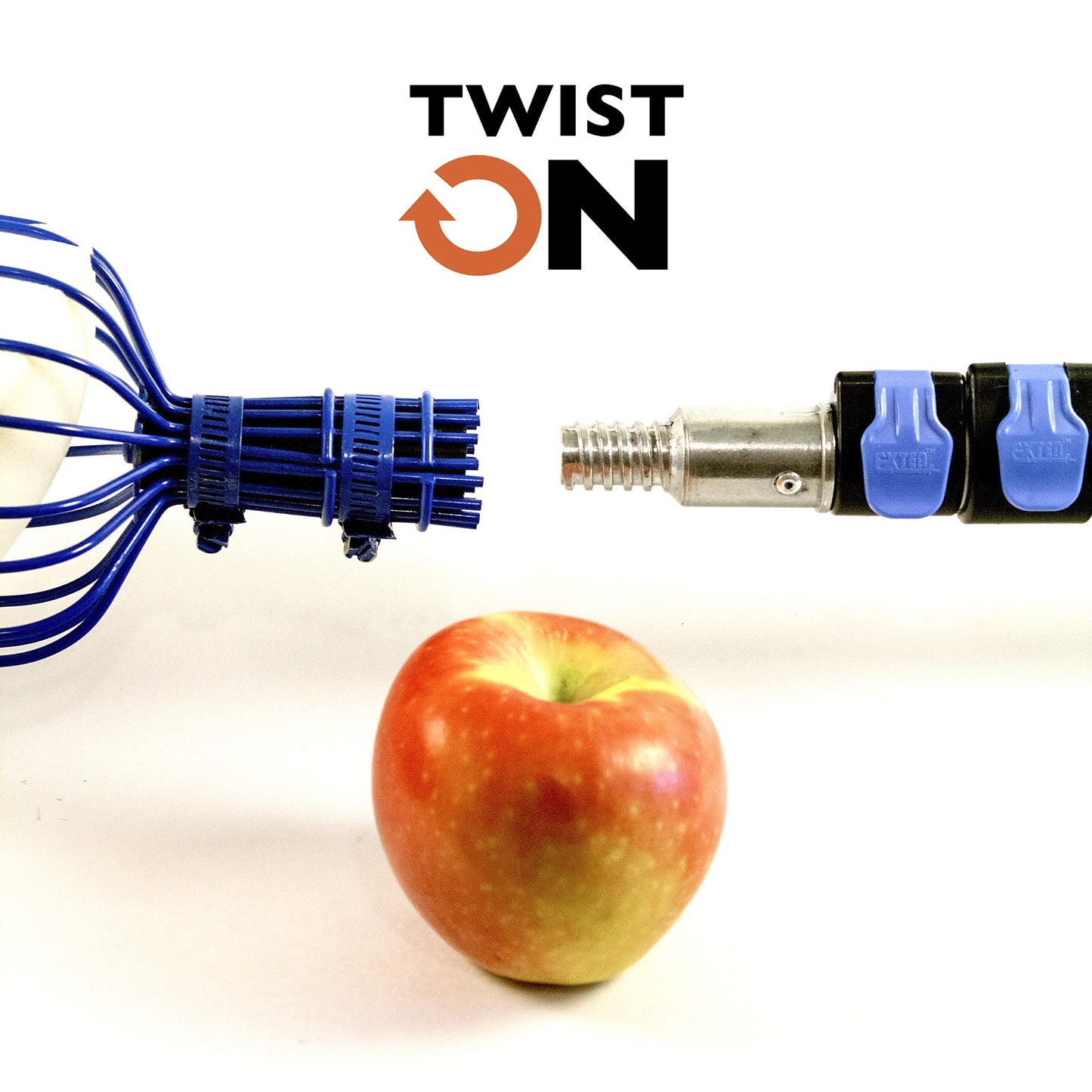 EVERSPROUT Twist-On Fruit Picker Basket, Twists onto Standard US Threaded Pole (3/4-inch ACME), Fruit Picker Head Basket, Fruit Harvesting Tool, Apple, Mango Picker etc. (Head Only, Pole Not Included)