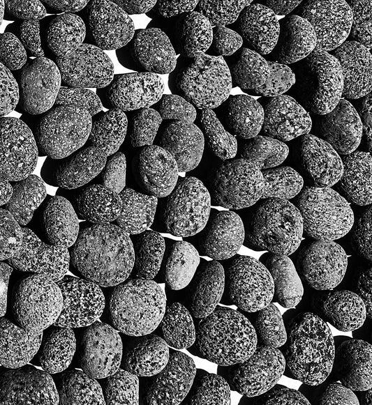 Black Lava Rocks for Fire Pit, Gas Fireplace Rocks, 2 to 3 Inch, 10 lbs