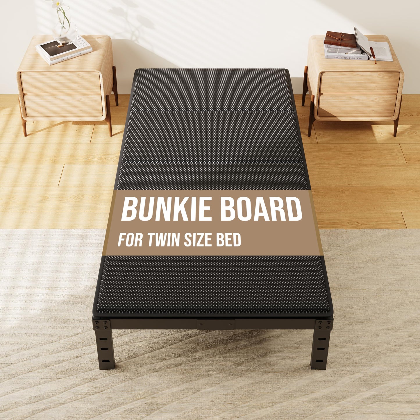 Dowiean Bunkie Boards Twin Size (75"x38"), 8mm Bed Boards to Stop Sagging