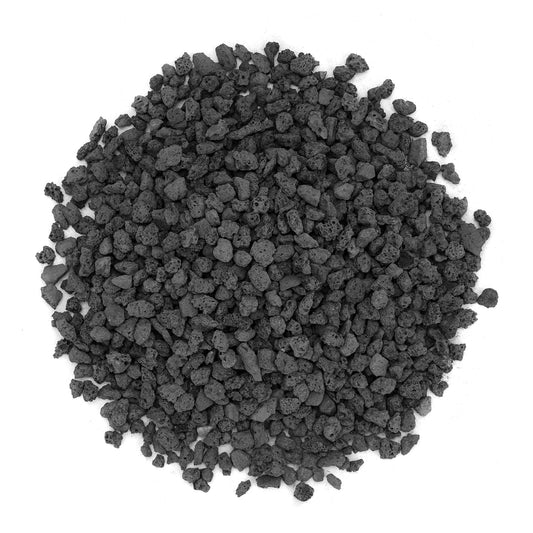 Stanbroil Black Lava Rock Granules, Decorative Rock 10 Pounds (0.1"-0.2")