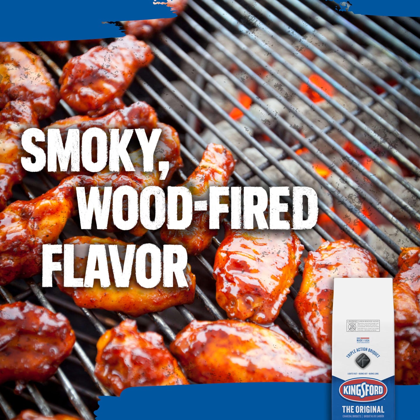 Kingsford Original Charcoal Briquettes, BBQ Charcoal for Grilling, 16 Pounds (Package May Vary)