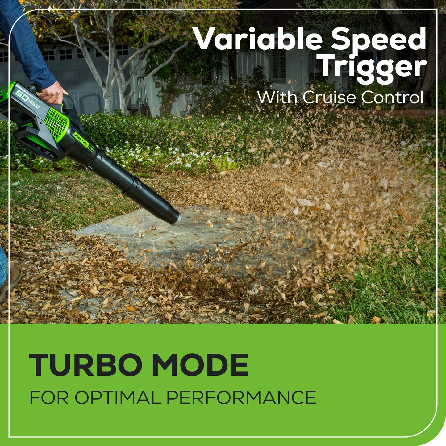 Greenworks 60V Cordless Yard Tool Combo Kit with 4.0Ah Battery & Charger – 13" Dual-Line String Trimmer and 540 CFM Leaf Blower