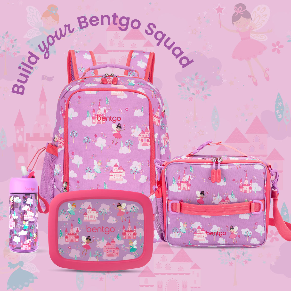 Bentgo Kids Prints Leak-Proof 5-Compartment Bento-Style Kids Lunch Box