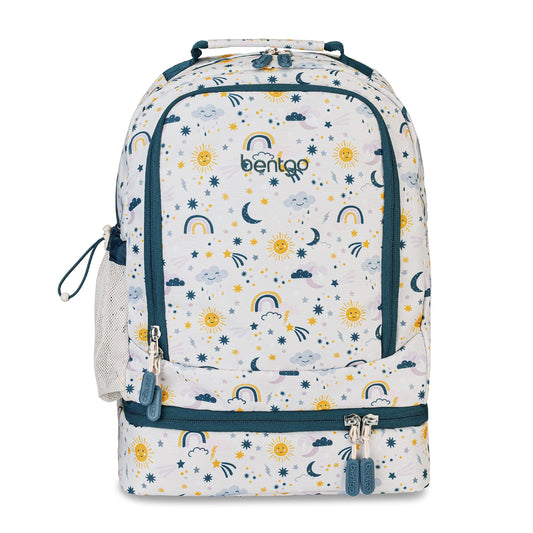 Bentgo Kids 2-in-1 Backpack & Insulated Lunch Bag with Padded Straps
