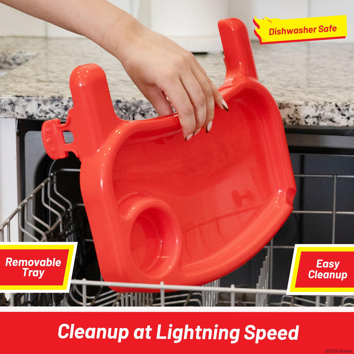 Hot Wheel Booster Seat with Tray