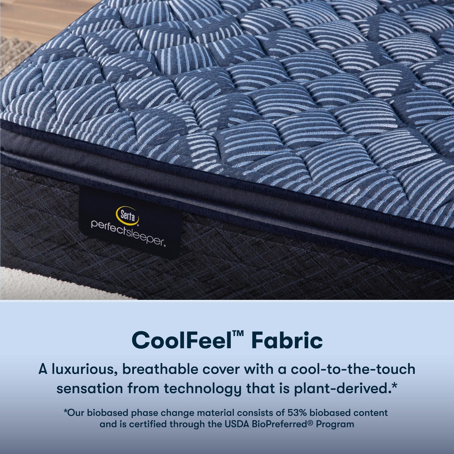 Serta Perfect Sleeper Ultimate 14.5" California King Mattress - Firm Pillow Top, Cooling Gel Memory Foam, Pocket Innersprings for Motion Isolation, Edge Support, CertiPUR-US Certified - Oasis Sleep