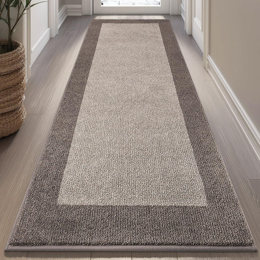 DOMUSTEX Runner Rug 32" x 72", Kitchen Rug for Hallway, Door, Roll Packing