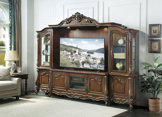 Antique Oak Entertainment Center