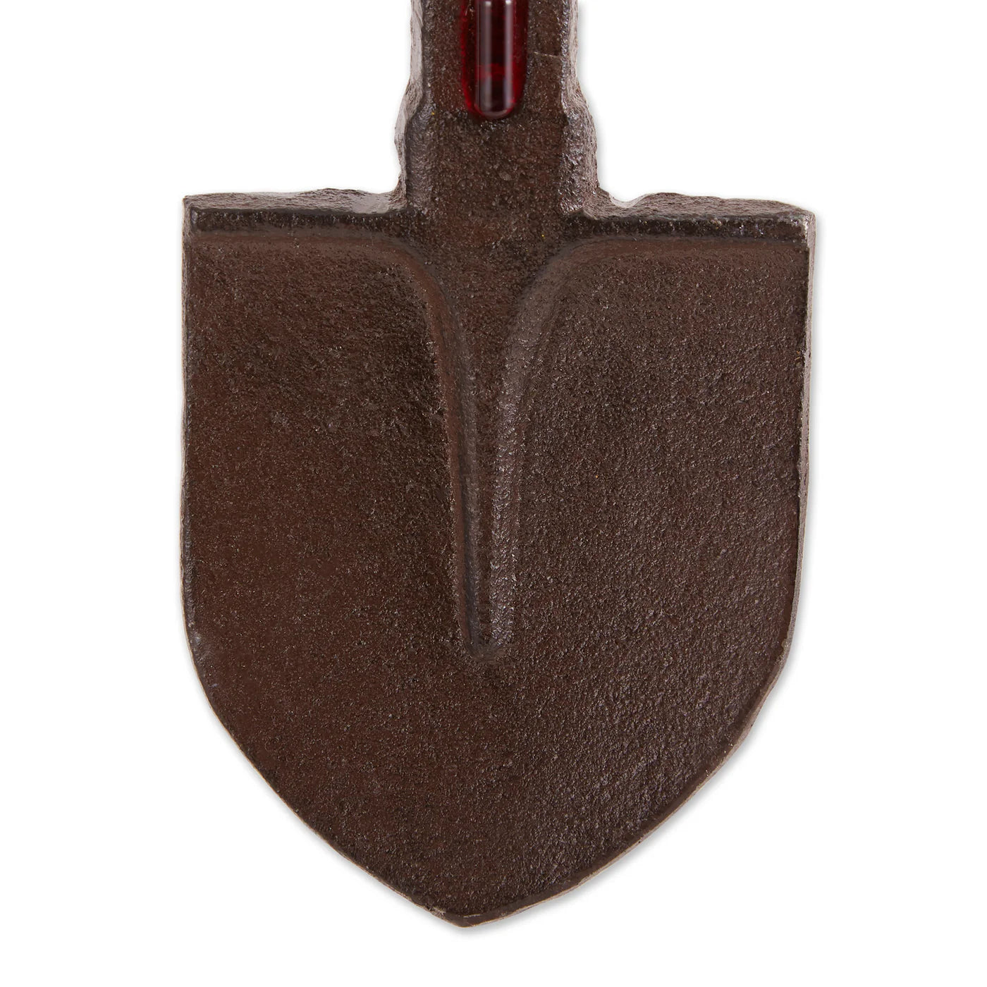 GARDEN SHOVEL CAST IRON THERMOMETER